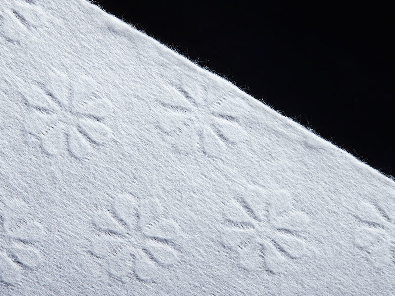 Spunlace poliestrowe HK Flower do powlekania